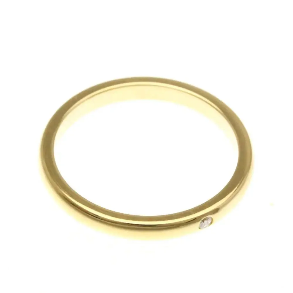 TIFFANY 18k Gold Diamond Ring